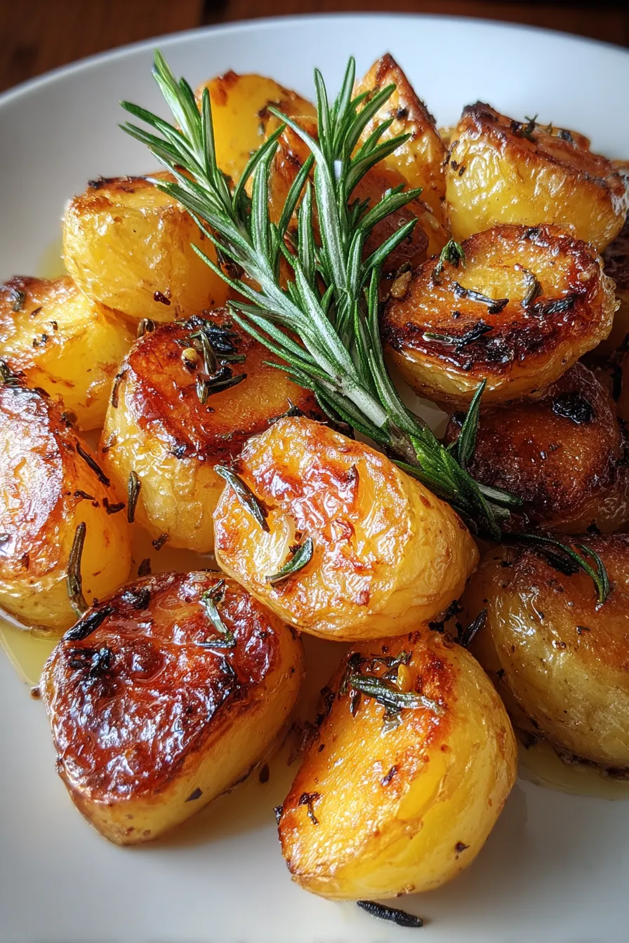 The Secret to Ultra Crispy Garlic Rosemary Potatoes: Tapioca Starch Revealed